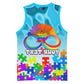 World Autism Awareness Day 2024 Basketball Jersey In A World Where You Can Be Anything Be Kind - African Pride