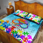 World Autism Awareness Day 2024 Quilt Bed Set In A World Where You Can Be Anything Be Kind