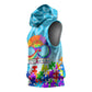 World Autism Awareness Day 2024 Sleeveless Hoodie In A World Where You Can Be Anything Be Kind - African Pride