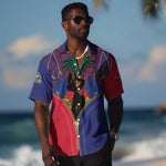 Afro Haiti Heritage Month Hawaiian Shirt Zipper Stylized