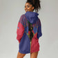 Afro Haiti Heritage Month Hoodie Dress Zipper Stylized