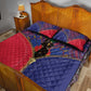 Afro Haiti Heritage Month Quilt Bed Set Zipper Stylized