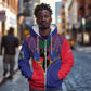 Afro Haiti Heritage Month Zip Hoodie Zipper Stylized