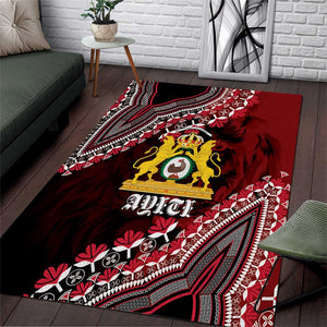 Anpi an Ayiti 1804–1806 Haiti Area Rug Liberte ou la Mort!