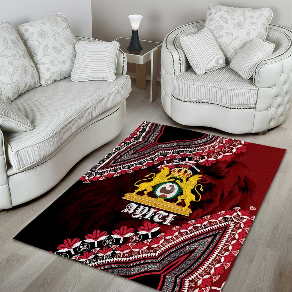 Anpi an Ayiti 1804–1806 Haiti Area Rug Liberte ou la Mort!