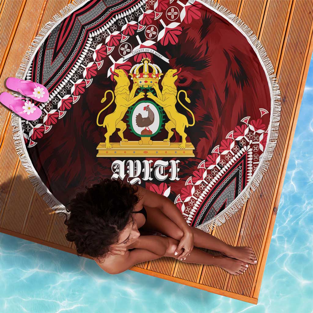 Anpi an Ayiti 1804–1806 Haiti Beach Blanket Liberte ou la Mort!