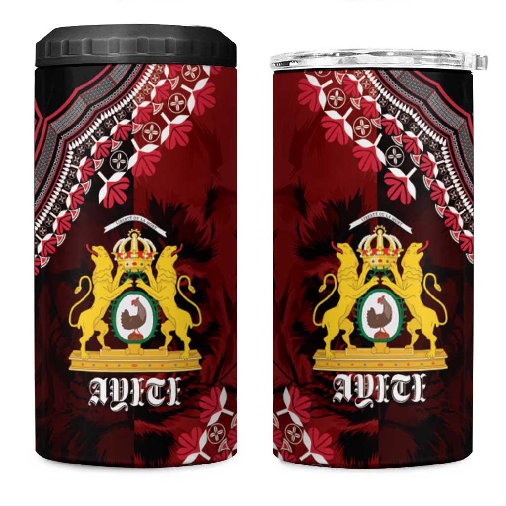 Anpi an Ayiti 1804–1806 Haiti 4 in 1 Can Cooler Tumbler Liberte ou la Mort!