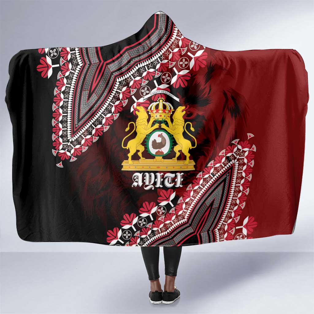 Anpi an Ayiti 1804–1806 Haiti Hooded Blanket Liberte ou la Mort!