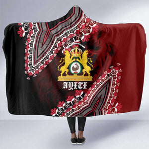 Anpi an Ayiti 1804–1806 Haiti Hooded Blanket Liberte ou la Mort!