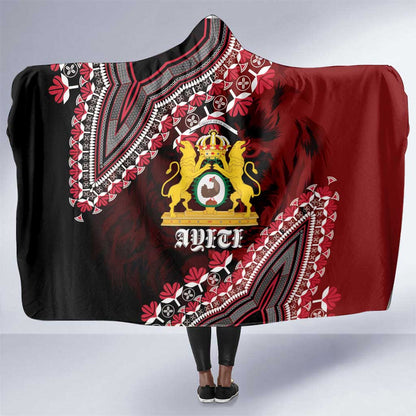 Anpi an Ayiti 1804–1806 Haiti Hooded Blanket Liberte ou la Mort!