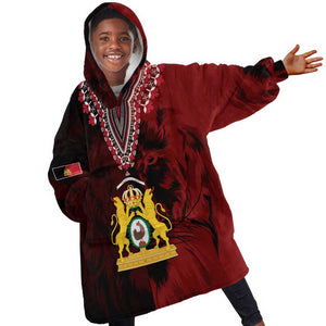 Anpi an Ayiti 1804–1806 Haiti Kid Wearable Blanket Hoodie Liberte ou la Mort!