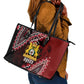 Anpi an Ayiti 1804–1806 Haiti Leather Tote Bag Liberte ou la Mort!