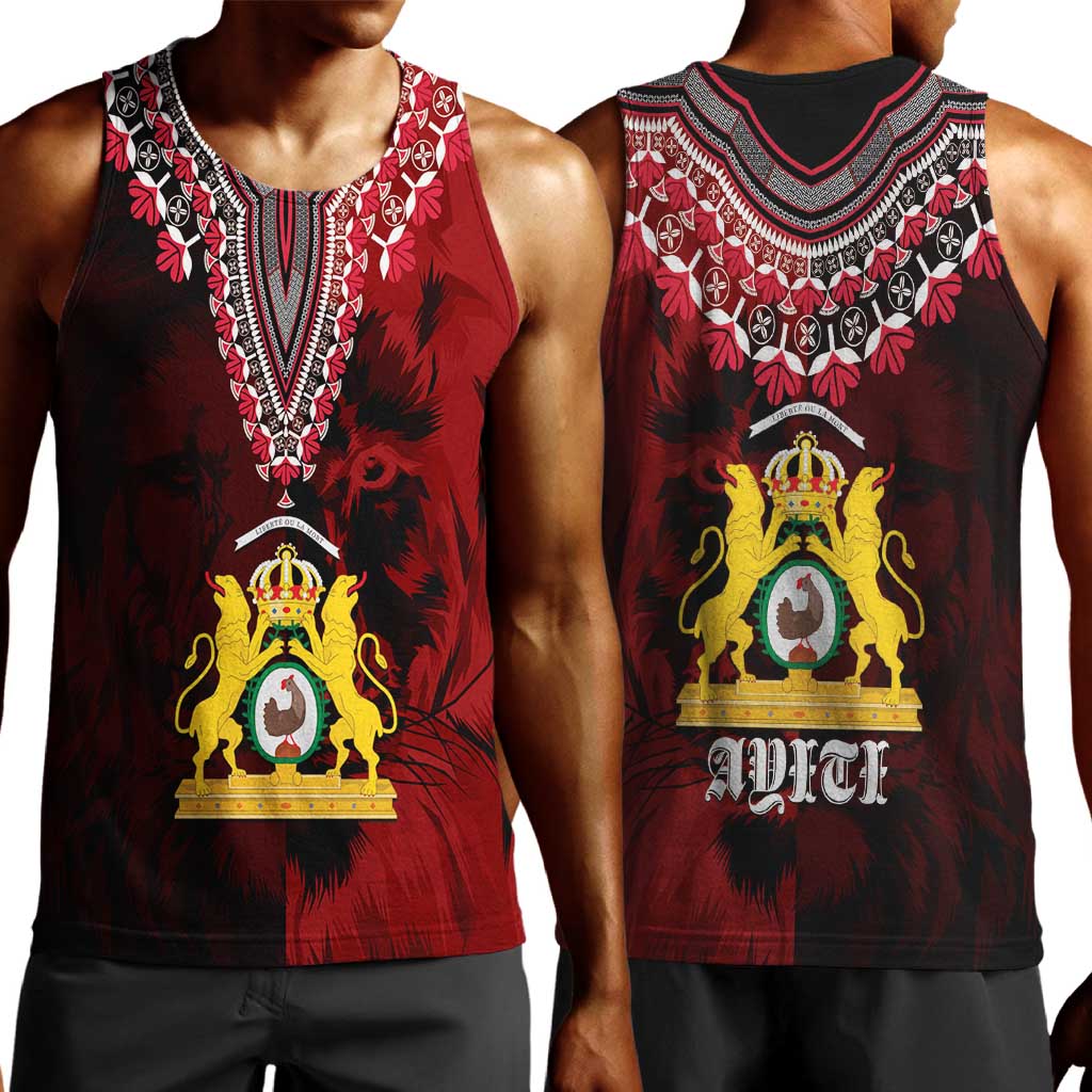 Anpi an Ayiti 1804–1806 Haiti Men Tank Top Liberte ou la Mort!