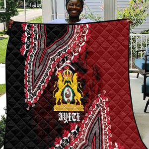 Anpi an Ayiti 1804–1806 Haiti Quilt Liberte ou la Mort!
