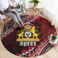 Anpi an Ayiti 1804–1806 Haiti Round Carpet Liberte ou la Mort!