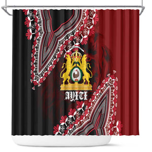 Anpi an Ayiti 1804–1806 Haiti Shower Curtain Liberte ou la Mort!