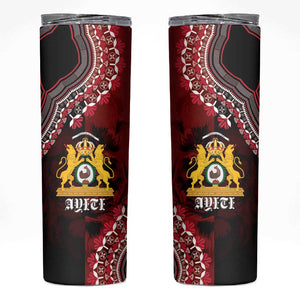 Anpi an Ayiti 1804–1806 Haiti Skinny Tumbler Liberte ou la Mort!