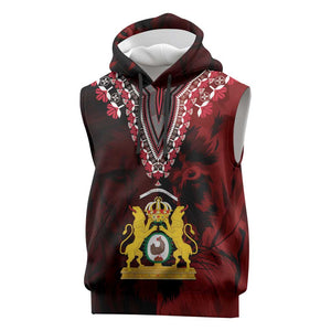 Anpi an Ayiti 1804–1806 Haiti Sleeveless Hoodie Liberte ou la Mort! - African Pride
