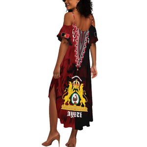 Anpi an Ayiti 1804–1806 Haiti Summer Maxi Dress Liberte ou la Mort!