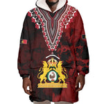 Anpi an Ayiti 1804–1806 Haiti Wearable Blanket Hoodie Liberte ou la Mort!