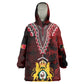Anpi an Ayiti 1804–1806 Haiti Wearable Blanket Hoodie Liberte ou la Mort!
