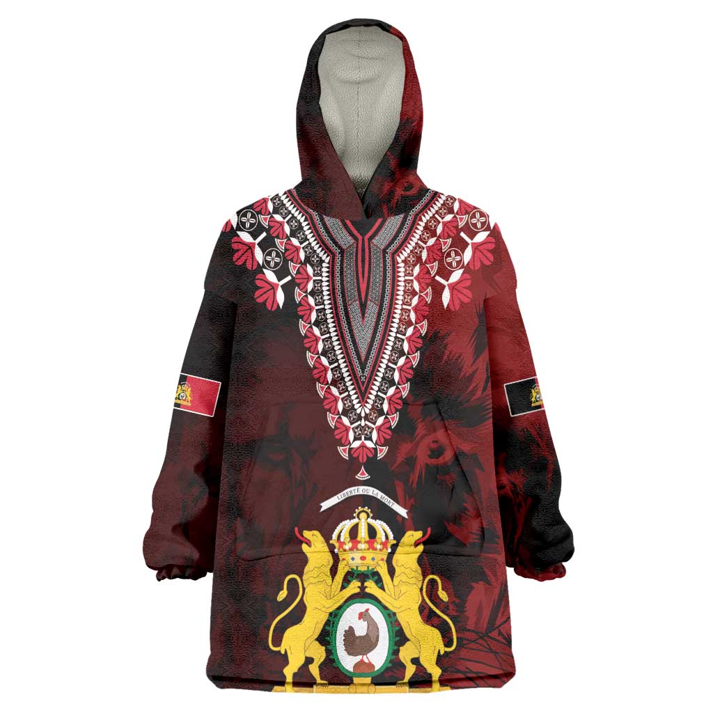 Anpi an Ayiti 1804–1806 Haiti Wearable Blanket Hoodie Liberte ou la Mort!