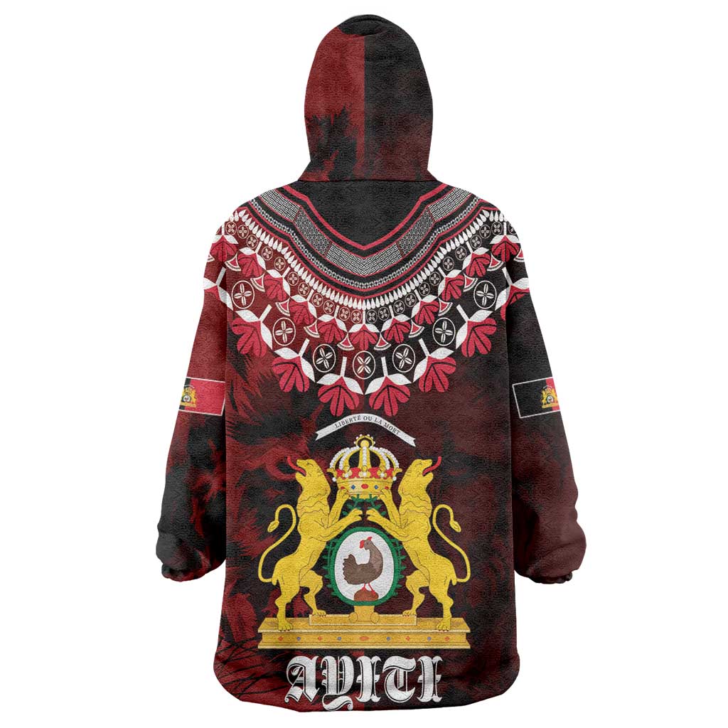 Anpi an Ayiti 1804–1806 Haiti Wearable Blanket Hoodie Liberte ou la Mort!