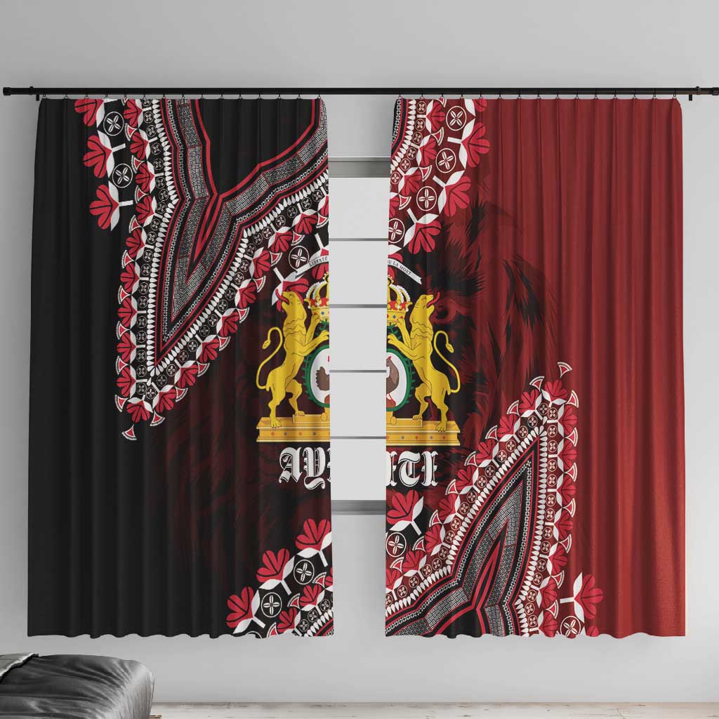 Anpi an Ayiti 1804–1806 Haiti Window Curtain Liberte ou la Mort!