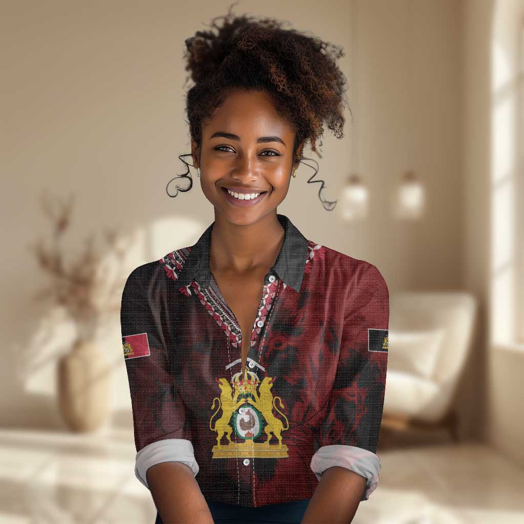 Anpi an Ayiti 1804–1806 Haiti Women Casual Shirt Liberte ou la Mort!