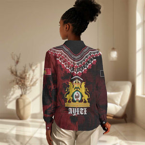 Anpi an Ayiti 1804–1806 Haiti Women Casual Shirt Liberte ou la Mort!