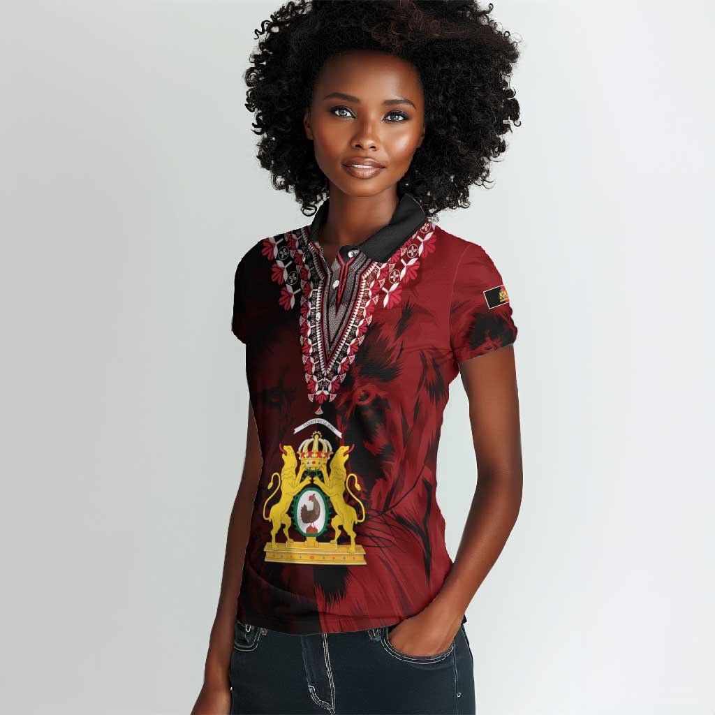 Anpi an Ayiti 1804–1806 Haiti Women Polo Shirt Liberte ou la Mort!
