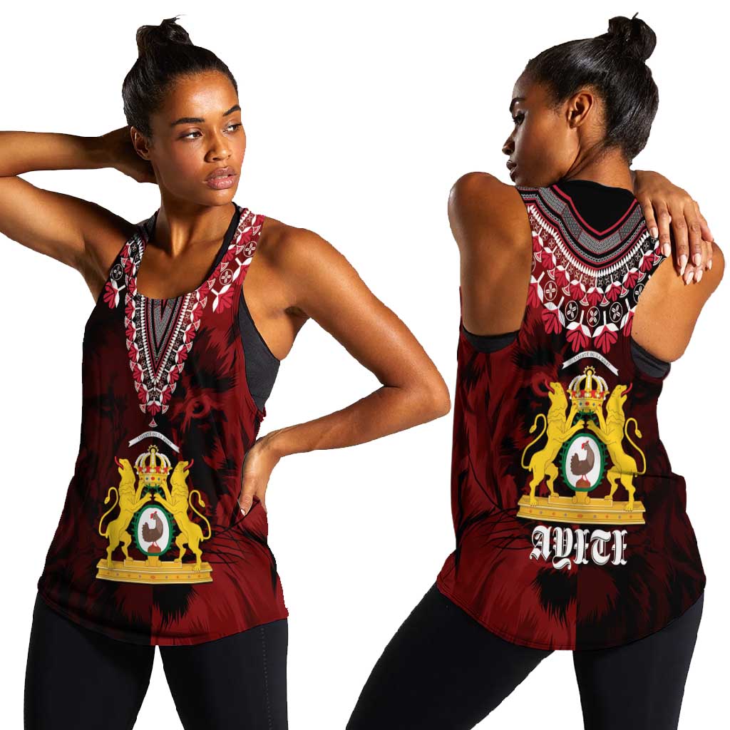 Anpi an Ayiti 1804–1806 Haiti Women Racerback Tank Liberte ou la Mort!