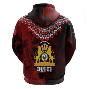 Anpi an Ayiti 1804–1806 Haiti Zip Hoodie Liberte ou la Mort!