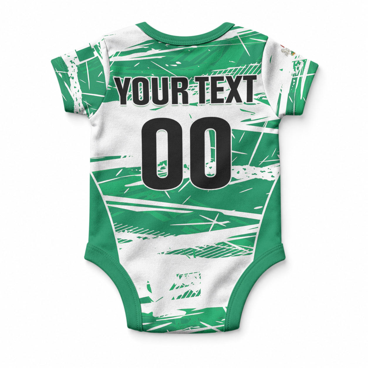 Custom Nigeria 2026 Football Baby Onesie Go Super Falcons