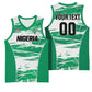Custom Nigeria 2026 Football Basketball Jersey Go Super Falcons