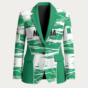 Custom Nigeria 2026 Football Blazer Go Super Falcons