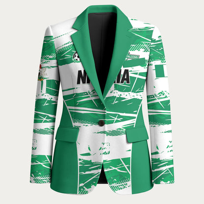 Custom Nigeria 2026 Football Blazer Go Super Falcons