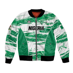 Custom Nigeria 2026 Football Bomber Jacket Go Super Falcons