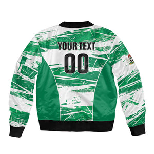Custom Nigeria 2026 Football Bomber Jacket Go Super Falcons