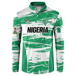 Custom Nigeria 2026 Football Button Sweatshirt Go Super Falcons