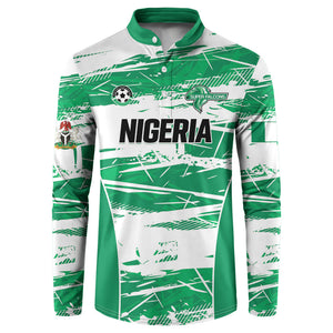 Custom Nigeria 2026 Football Button Sweatshirt Go Super Falcons