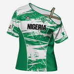 Custom Nigeria 2026 Football Cross Shoulder Shirt Go Super Falcons