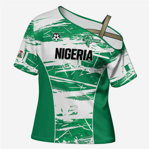 Custom Nigeria 2026 Football Cross Shoulder Shirt Go Super Falcons