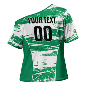Custom Nigeria 2026 Football Cross Shoulder Shirt Go Super Falcons