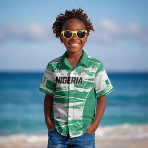 Custom Nigeria 2026 Football Kid Hawaiian Shirt Go Super Falcons