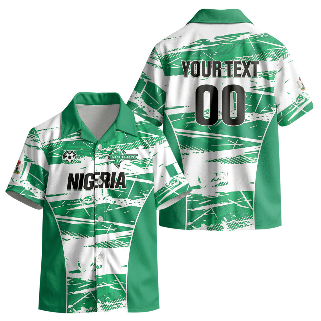 Custom Nigeria 2026 Football Kid Hawaiian Shirt Go Super Falcons