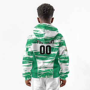 Custom Nigeria 2026 Football Kid Hoodie Go Super Falcons