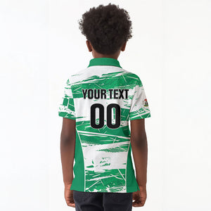 Custom Nigeria 2026 Football Kid Polo Shirt Go Super Falcons