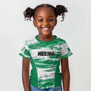 Custom Nigeria 2026 Football Kid T shirt Go Super Falcons