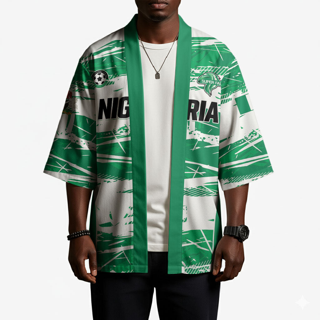 Custom Nigeria 2026 Football Kimono Go Super Falcons